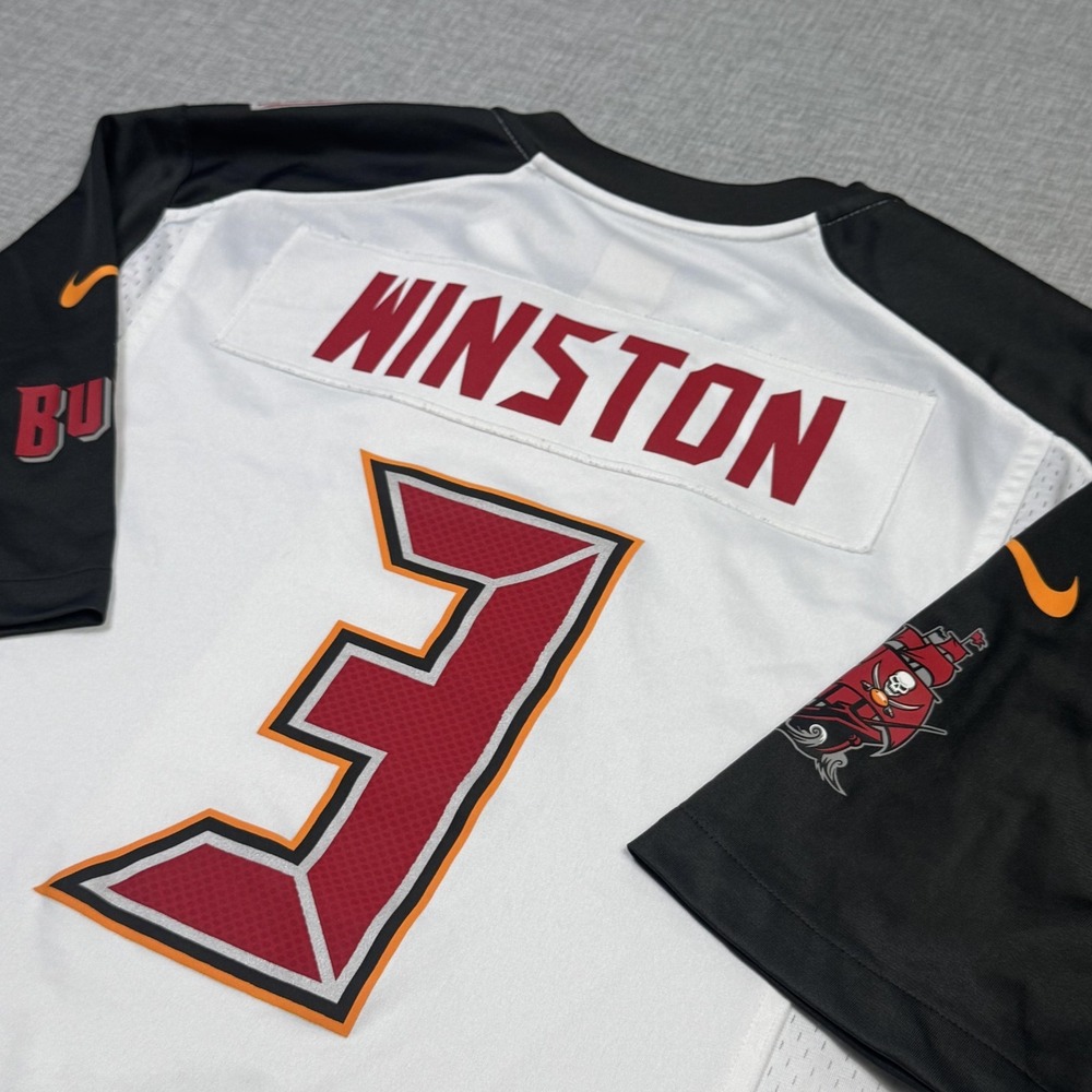 Nike Tampa Bay Buccaneers Jameis Winston Jersey #3 Mens Large White NFL Football